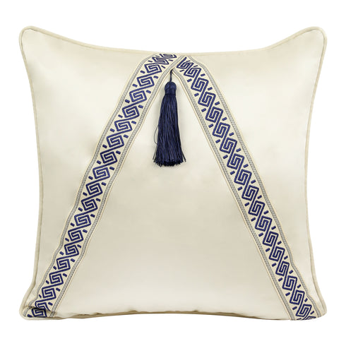 Mason Ivory Silk Cushion